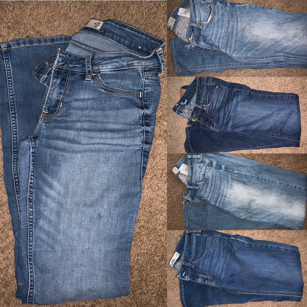 Hollister/ American Eagle Jean Lot